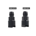 Set of 2 Aluminum 6AN Quick Connect Fuel Adapters for EFI 3/8 5/16