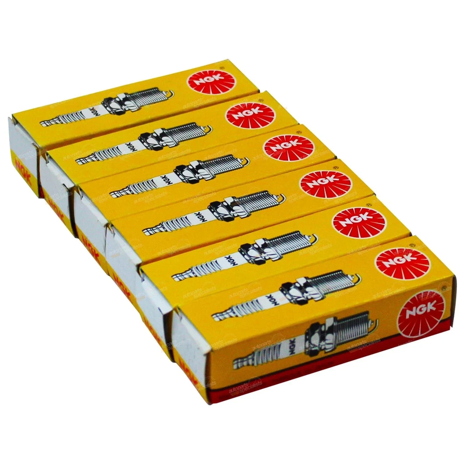 6 x NGK Spark Plugs for BMW 730i E32 (1990 - 1992)
