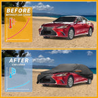 Waterproof All Weather Car Cover for Lexus ES Sedan (190T-PU)