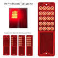 Pair Sequential LED Tail Lights Replacement for 1967-1972 Chevy Fleetside