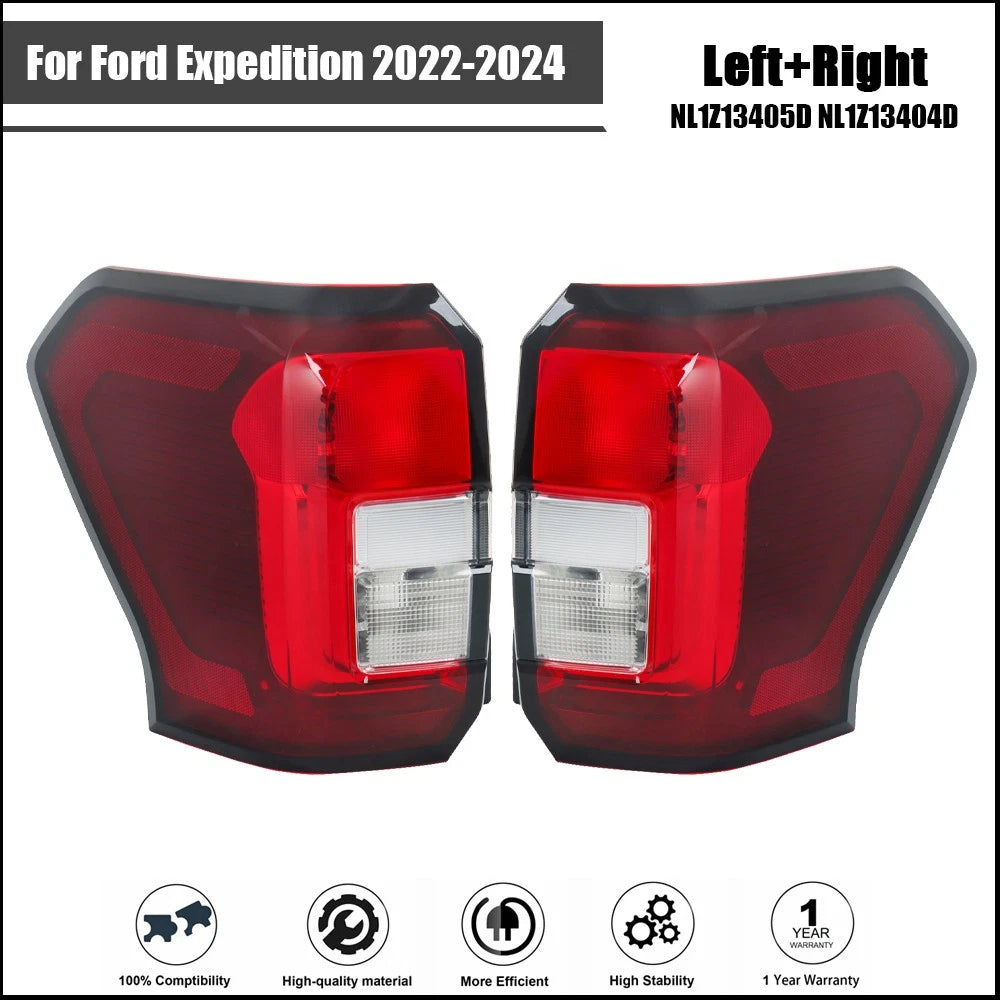 Set of 2 Tail Lights for Ford Expedition Timberline (2022–2024) Halogen