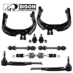 10pc Front Upper Control Arm Sway Bar Tie Rod Kit for GMC Saab