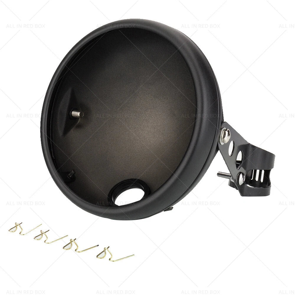 7" Headlight Bucket Housing Bracket for Harley Motorcycle