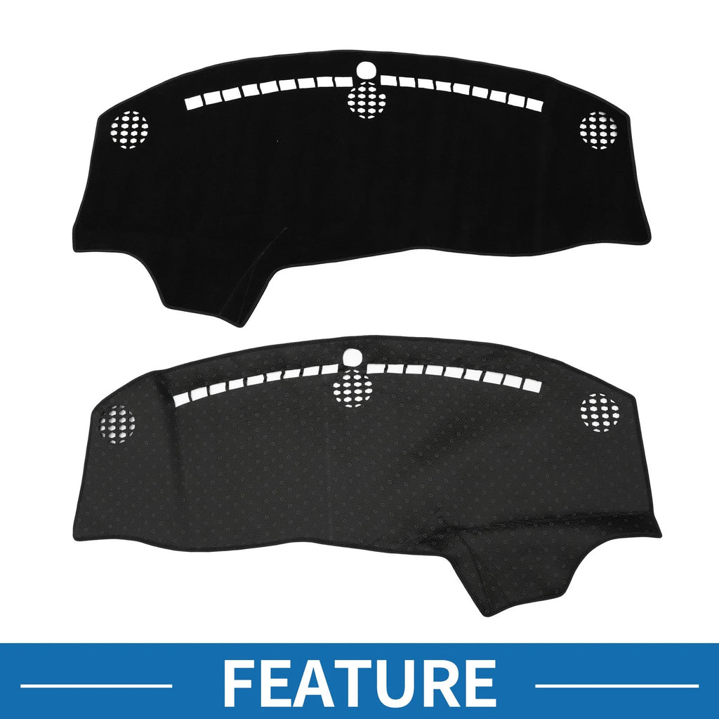 Dashboard Cover Mat for Dodge Challenger (2015–2024) Black