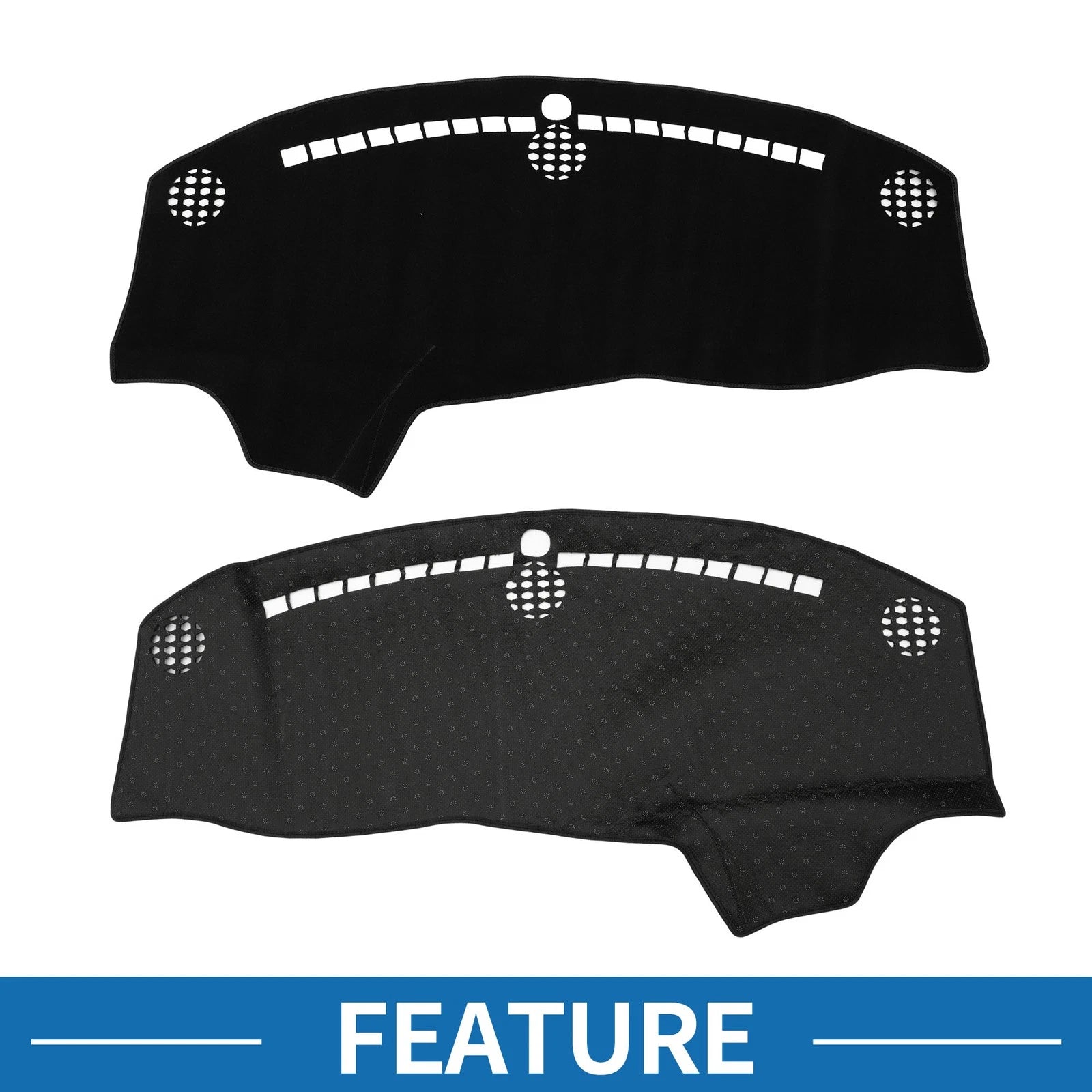Dashboard Cover Mat for Dodge Challenger (2015–2024) Black