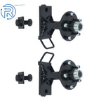 5×5.5 Lug Wheel and Spindle Kit for Shipping Container (Pair)