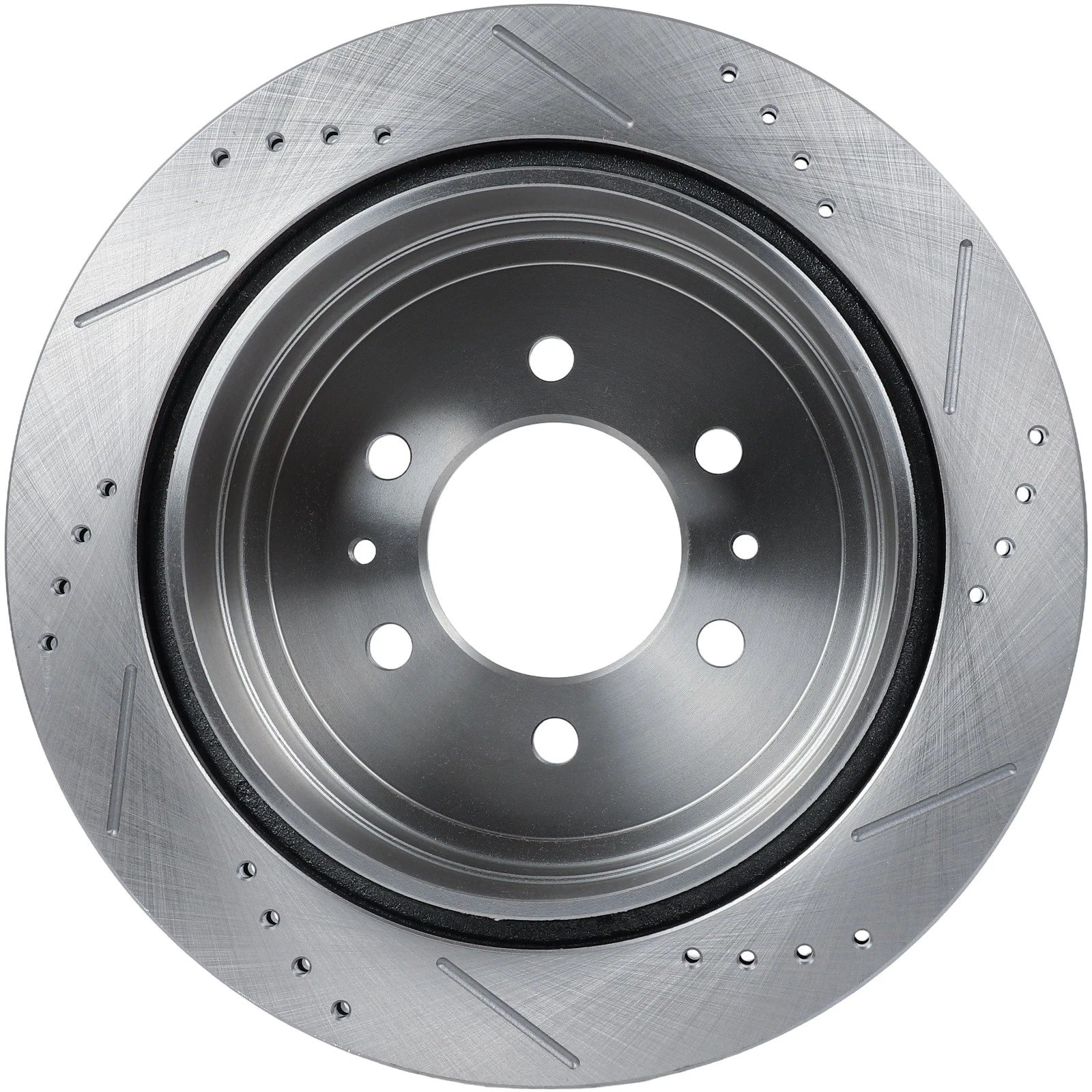 Rear Drilled Slotted Brake Rotors for Ford F-150 (2004), Lincoln Mark LT (2006–2008)
