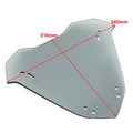 Clear Motorcycle Windshield Visor Deflector for Yamaha X-MAX 300 (2023-2024)