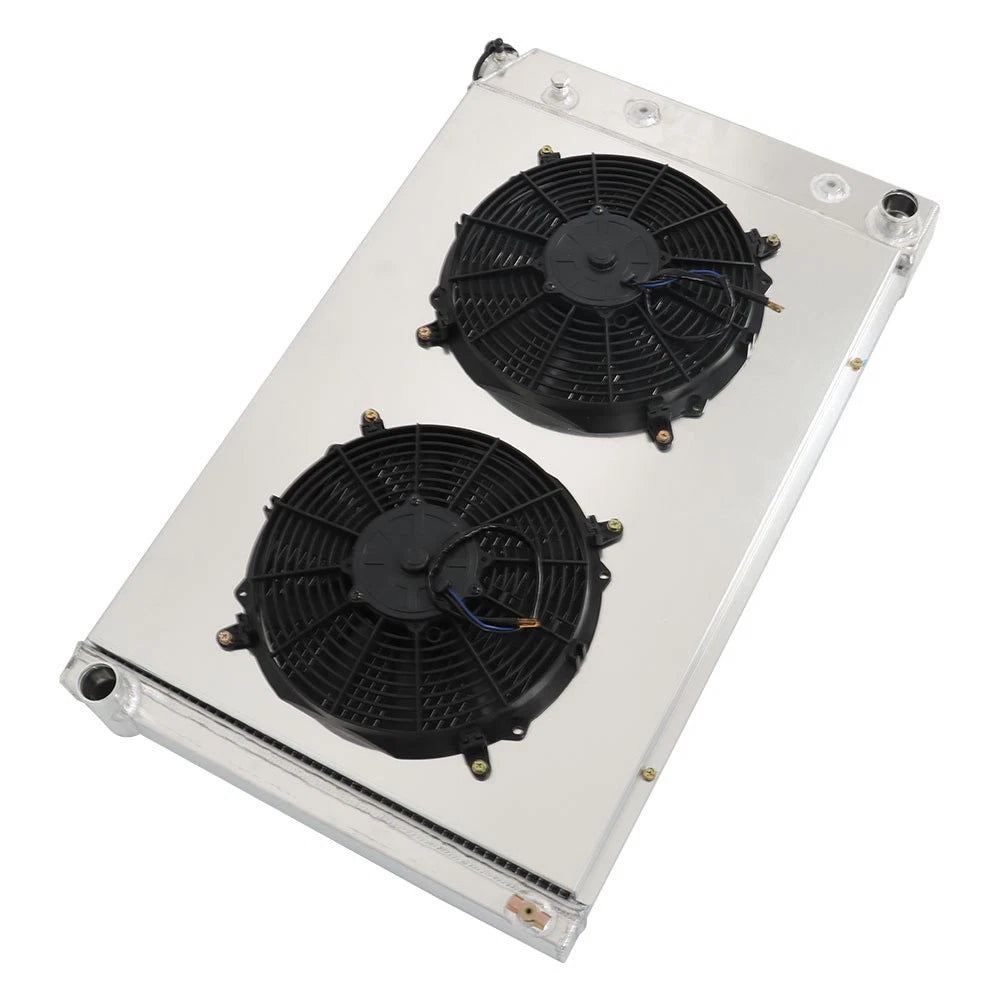 3 Row Radiator with Shroud and Fans for Chevy C/K C10 K20 Pickup (1973–1986)