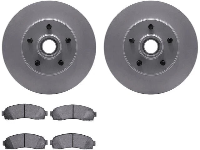 Front Brake Pad and Rotor Kit for Mazda B2300 (2003–2009) KJ521VY