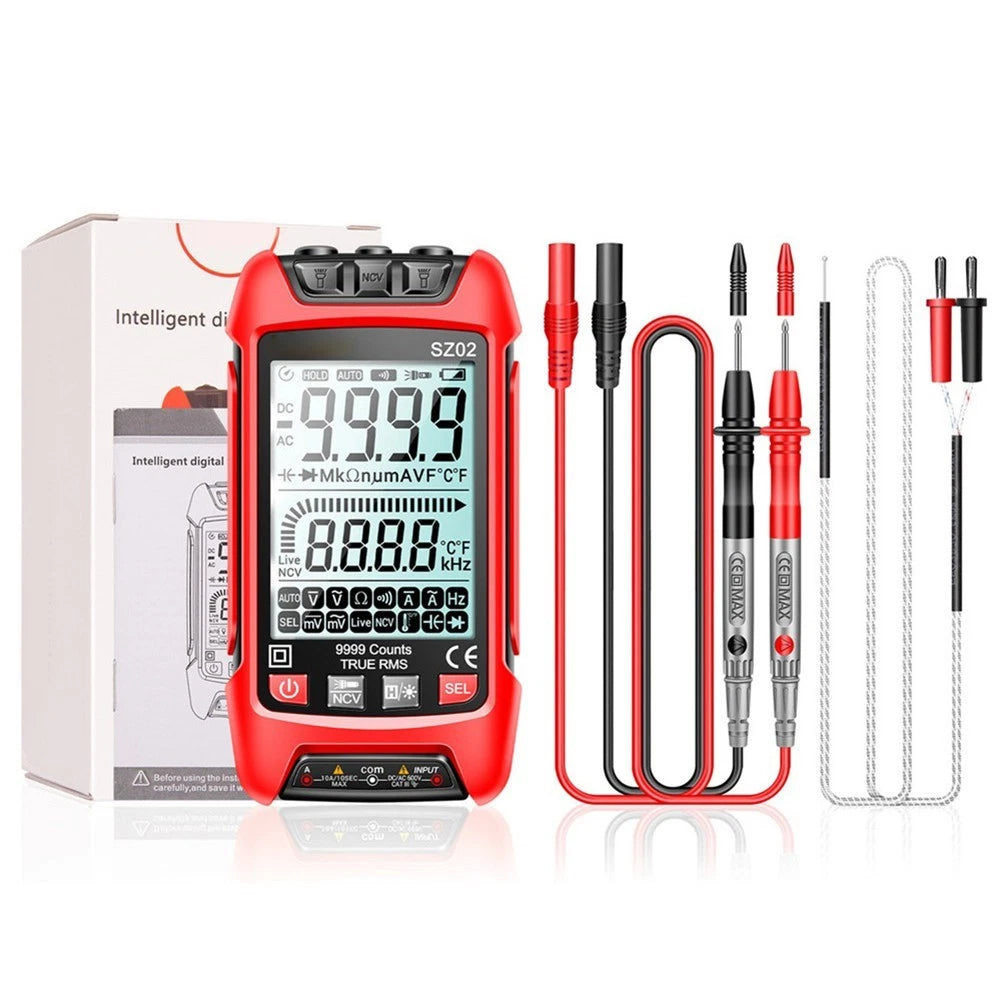 Digital Multimeter SZ02 6000 Counts for Automotive Electrical Measurements