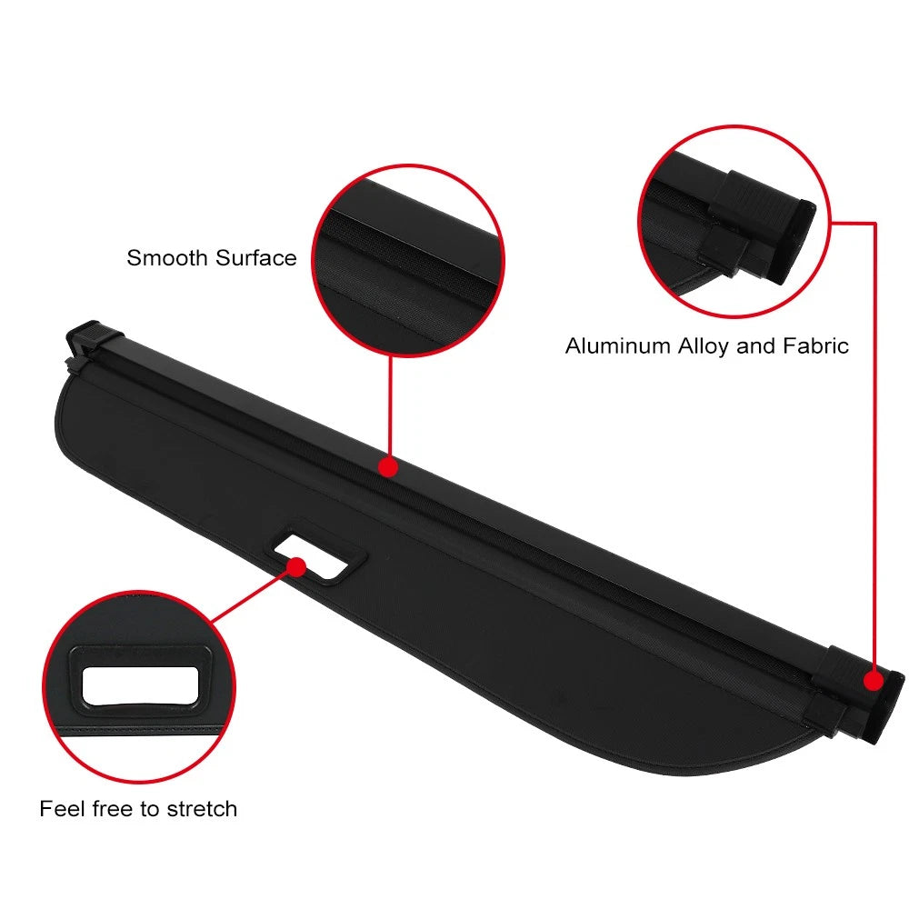 Retractable Cargo Cover for Infiniti QX50 (2019–2024)
