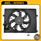 Radiator Cooling Fan for Hyundai Elantra 2014–2015 2016 1.8L (621565)