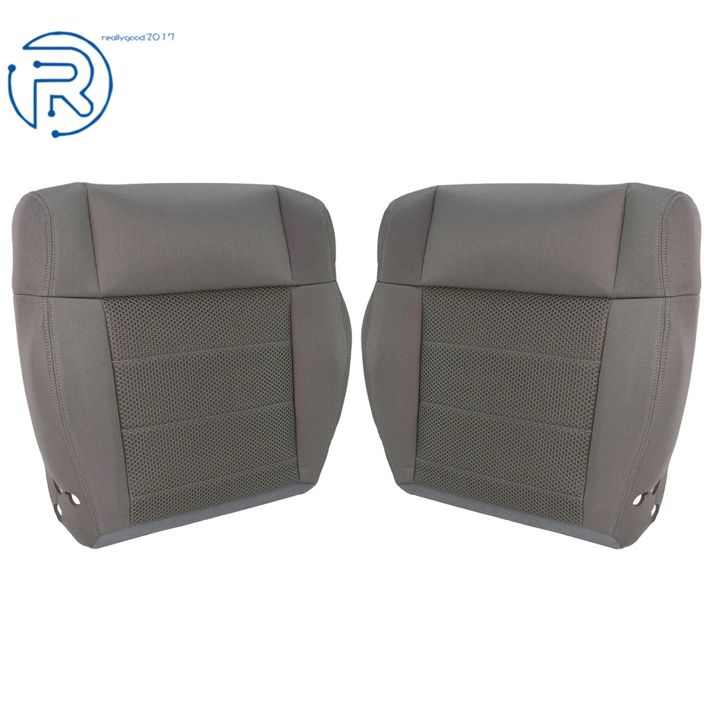 Set of 2 Front Bottom Seat Covers for Jeep Wrangler (2007-2012)