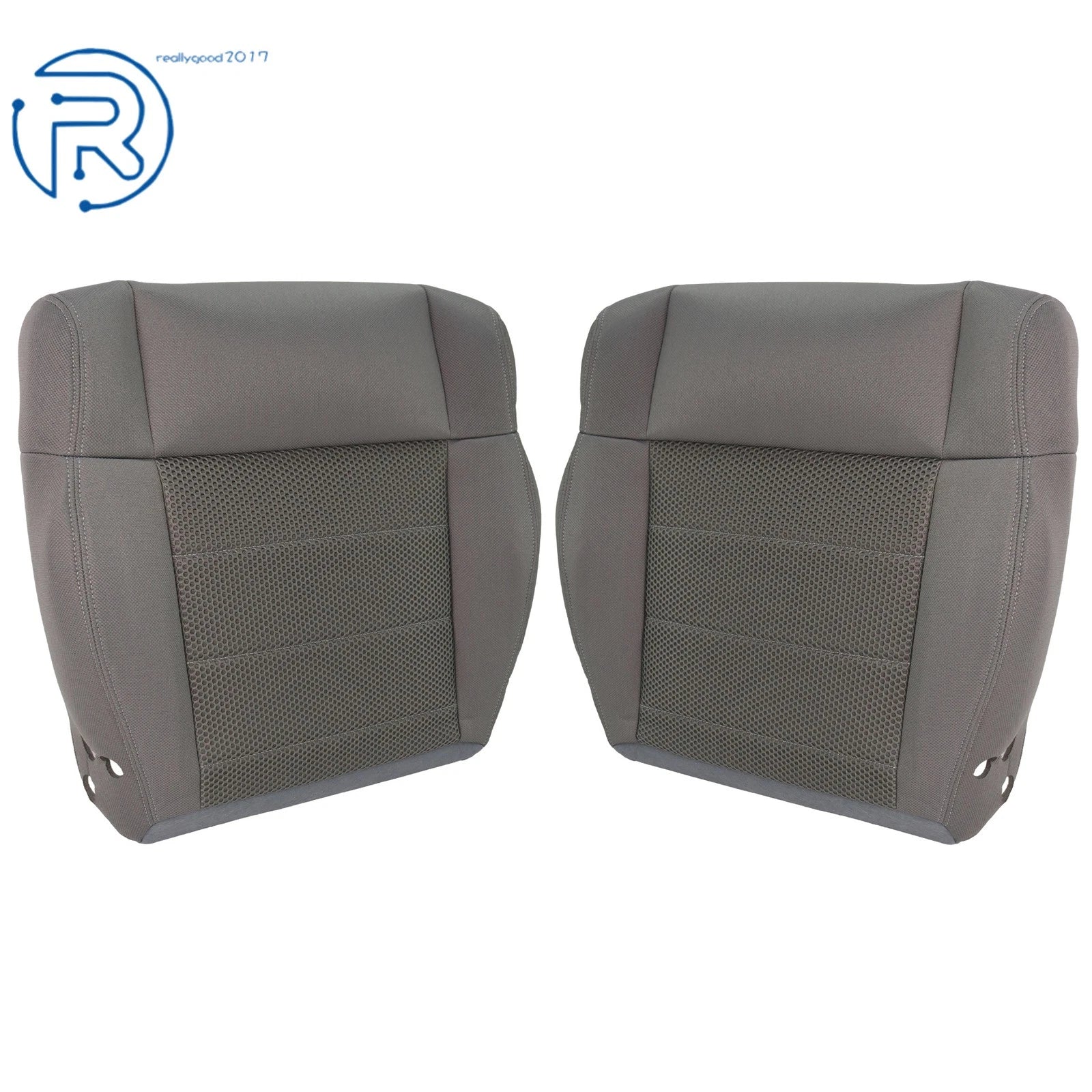 Set of 2 Front Bottom Seat Covers for Jeep Wrangler (2007-2012)