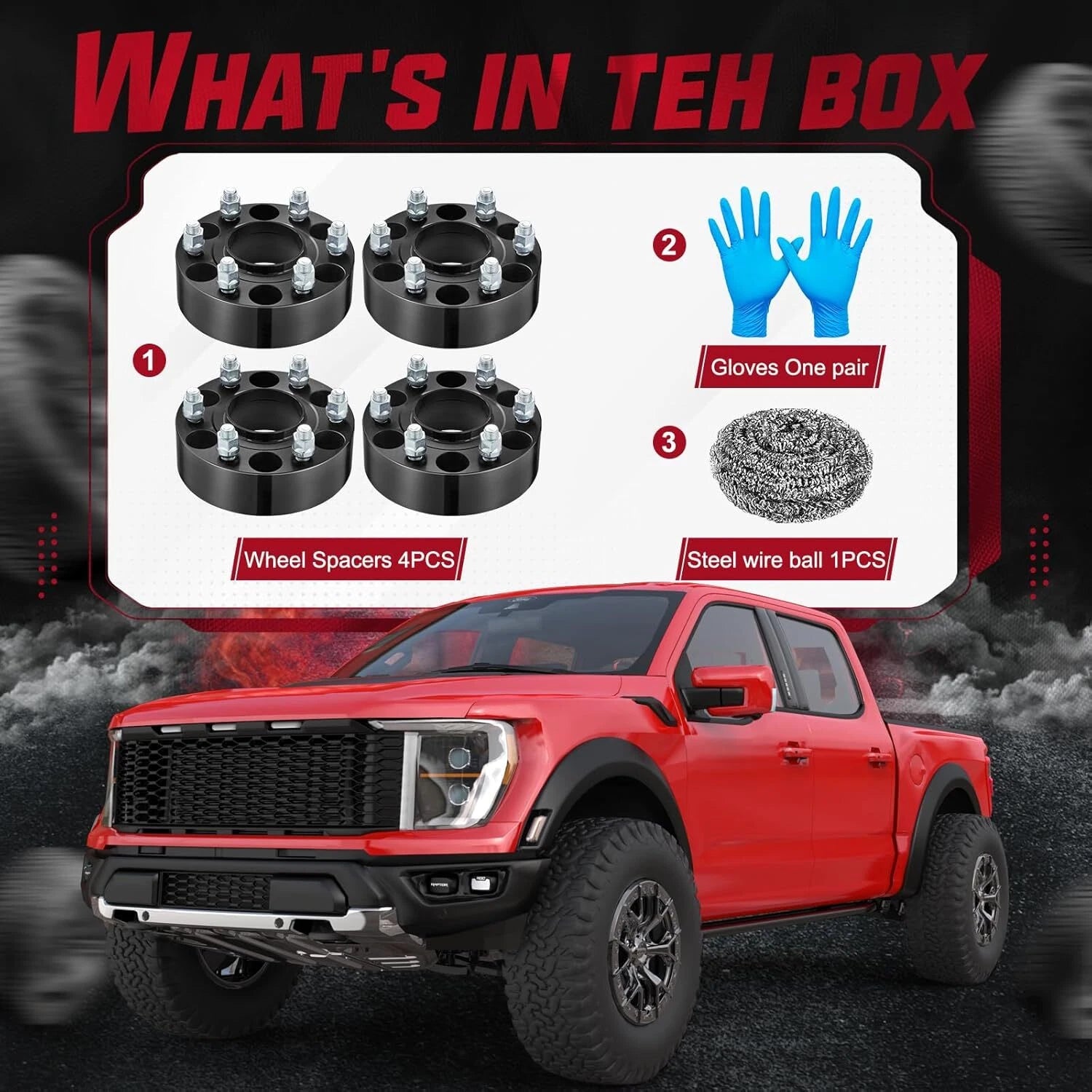 Set of 4 Hubcentric Wheel Spacers for Chevy Silverado Suburban