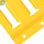 Set of 4 Wheel Chocks with 2 Tie Down Straps for E-Track