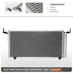 A/C Condenser for Toyota Tundra Double Cab (2004–2006) Aluminum Core