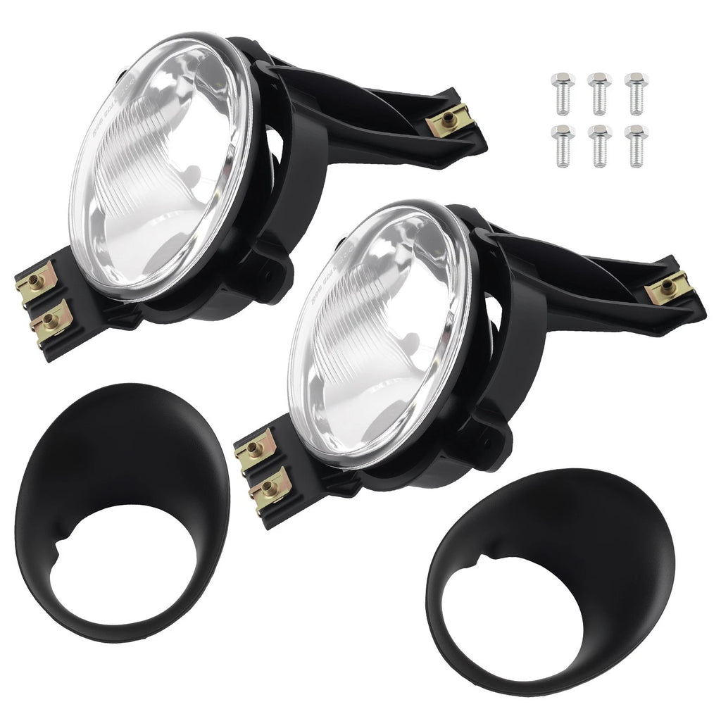 Fog Light for Dodge Durango (2004–2006) CH2592121 CH2593121 Clear w/Bulbs