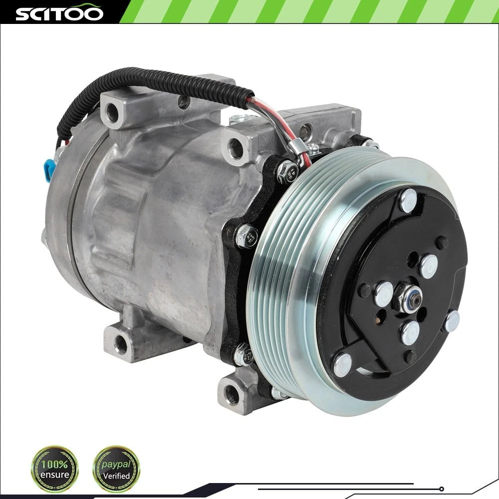 A/C Compressor w/ 6-Groove for Freightliner Century Class (1996–2009)