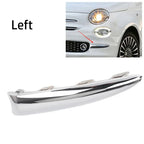 Left Front Bumper Moulding Chrome Trim for Fiat 500 312 Lounge (2016-2020)