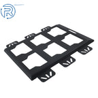 2X Mounting Plate for Organization System (50 lbs, Black)