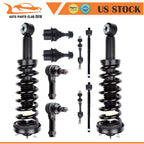 Front Struts Spring Assembly Sway Bar Tie Rods for Ford F-150 (2005)