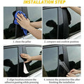 6pcs Car Window Pillar Posts Trim for Toyota Sienna (2021-2024)