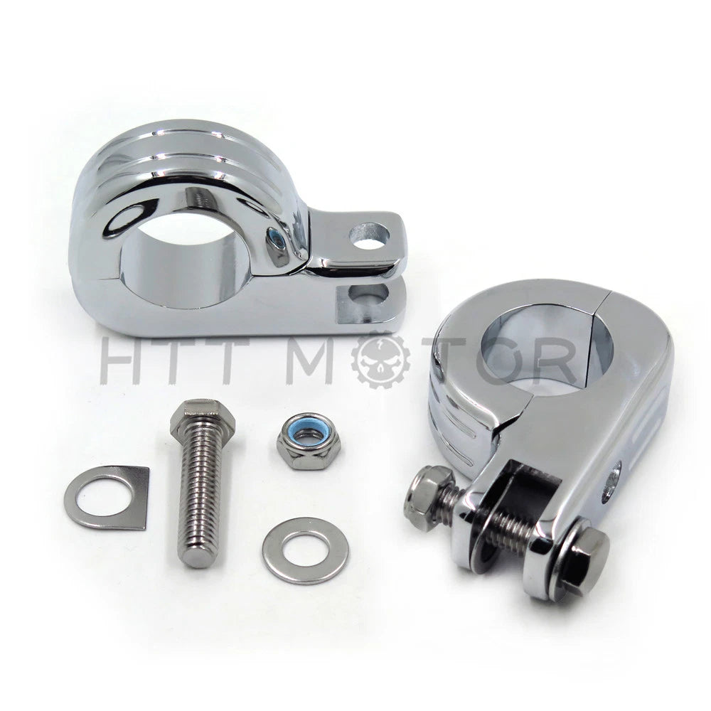 1.25" Highway Foot Peg Mounting Kits for Harley Suzuki Kawasaki