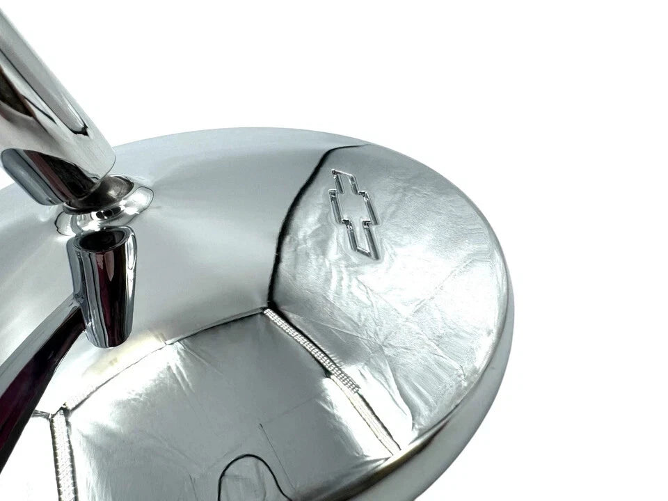 Chrome Outside Door Mirrors Left Right Replacement for 1966–1968 Chevy Chevelle & El Camino