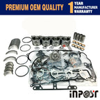 Overhaul Rebuild Kit for Kubota V3307T M6040 Bobcat S630 T650 S65 (2010–2023)
