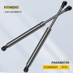 2X Hood Lift Supports for BMW X5 E53 (2000–2006)