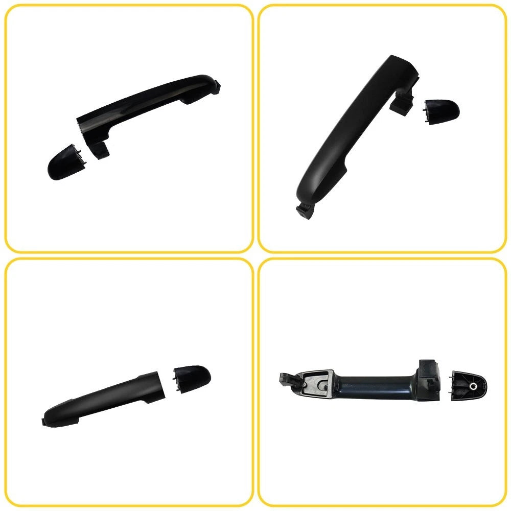 Set of 2 Rear Door Handles for Hyundai Sonata (2011–2014) 826513K000