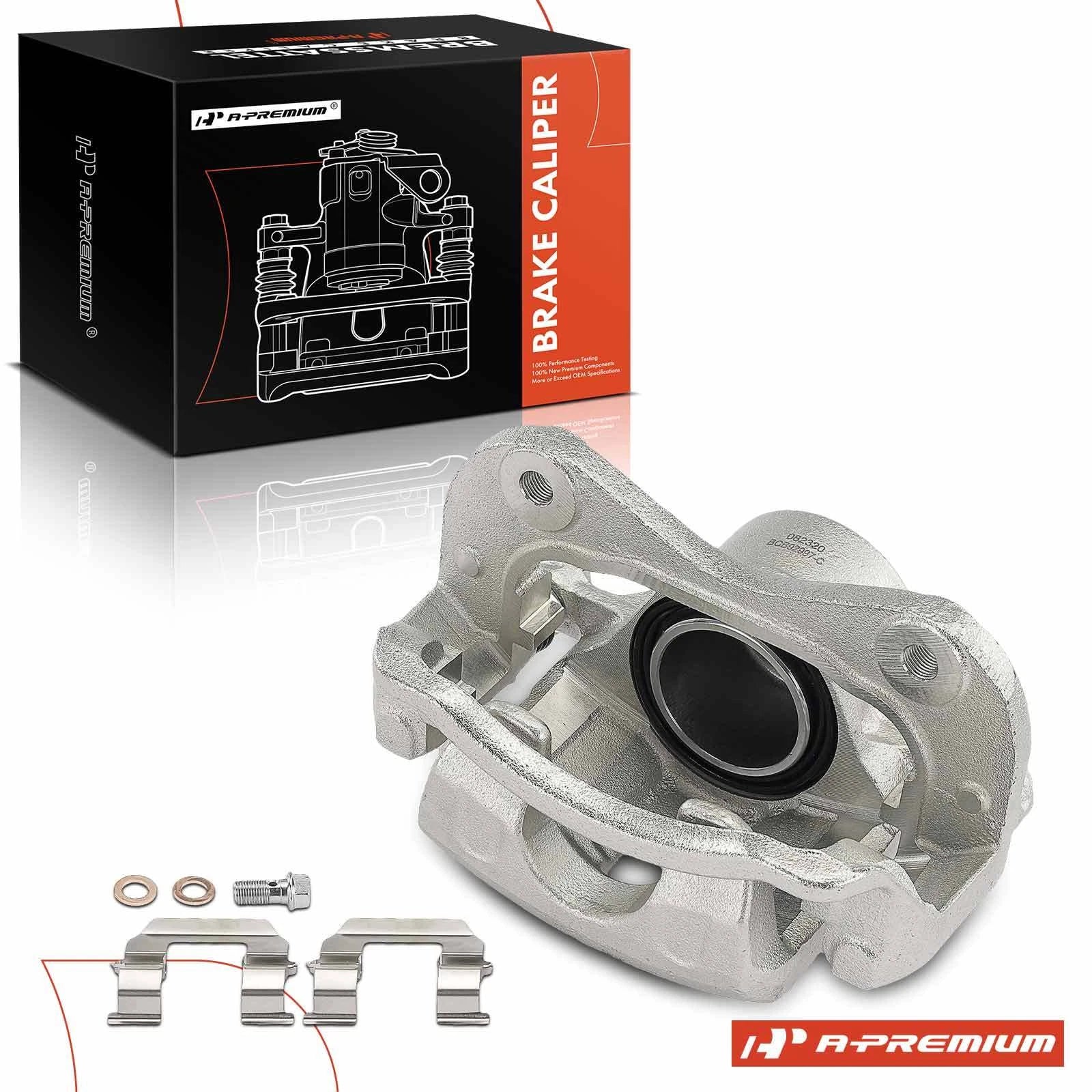 Front Right Disc Brake Caliper with Bracket for Hyundai Tucson (2005–2009)