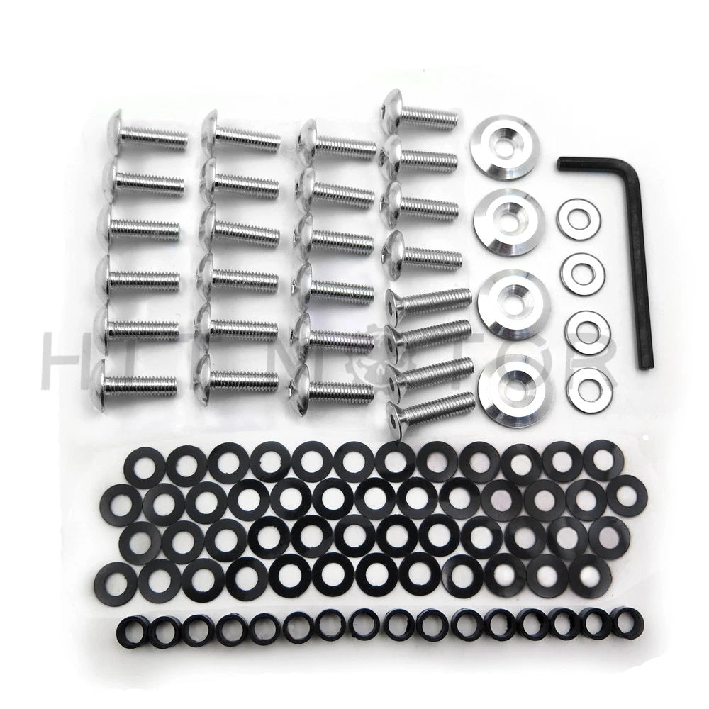 Fairing Bolts Kit with Washers for Yamaha YZF R1 (1998–1999)