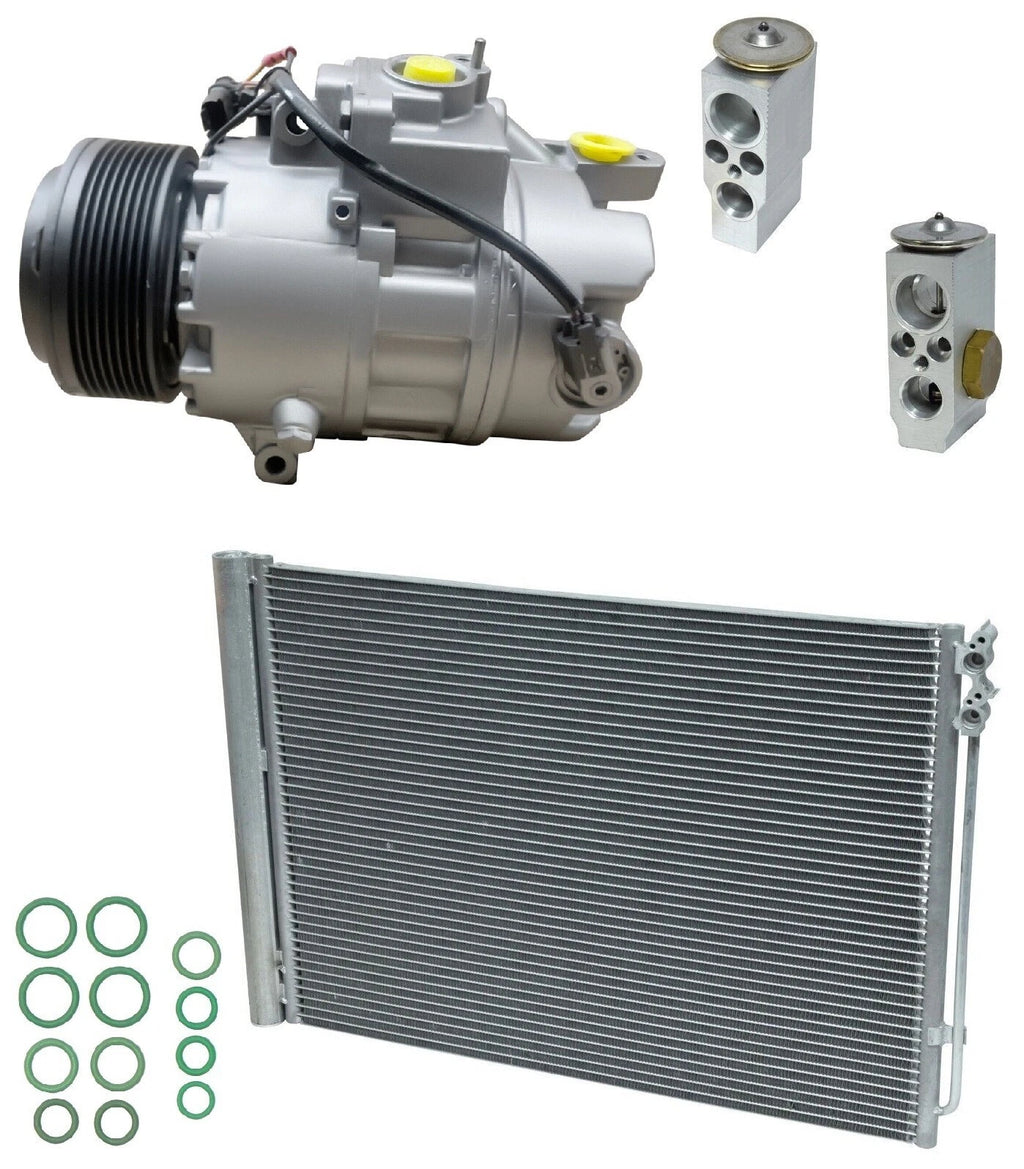 A/C Compressor Kit With Condenser for BMW 740i 3.0L (2012–2015)