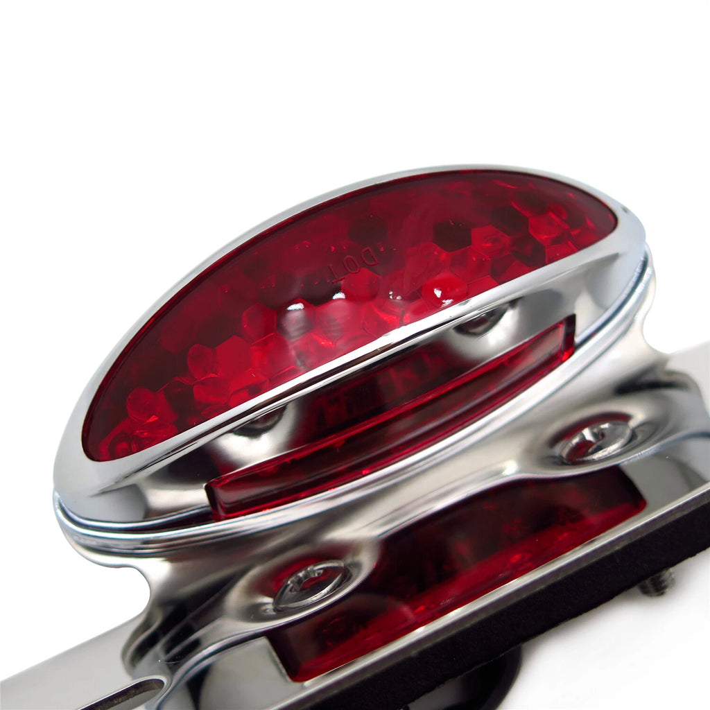 LED Brake Tail Lights for Bobber Cafe Racer Clubman (12V)