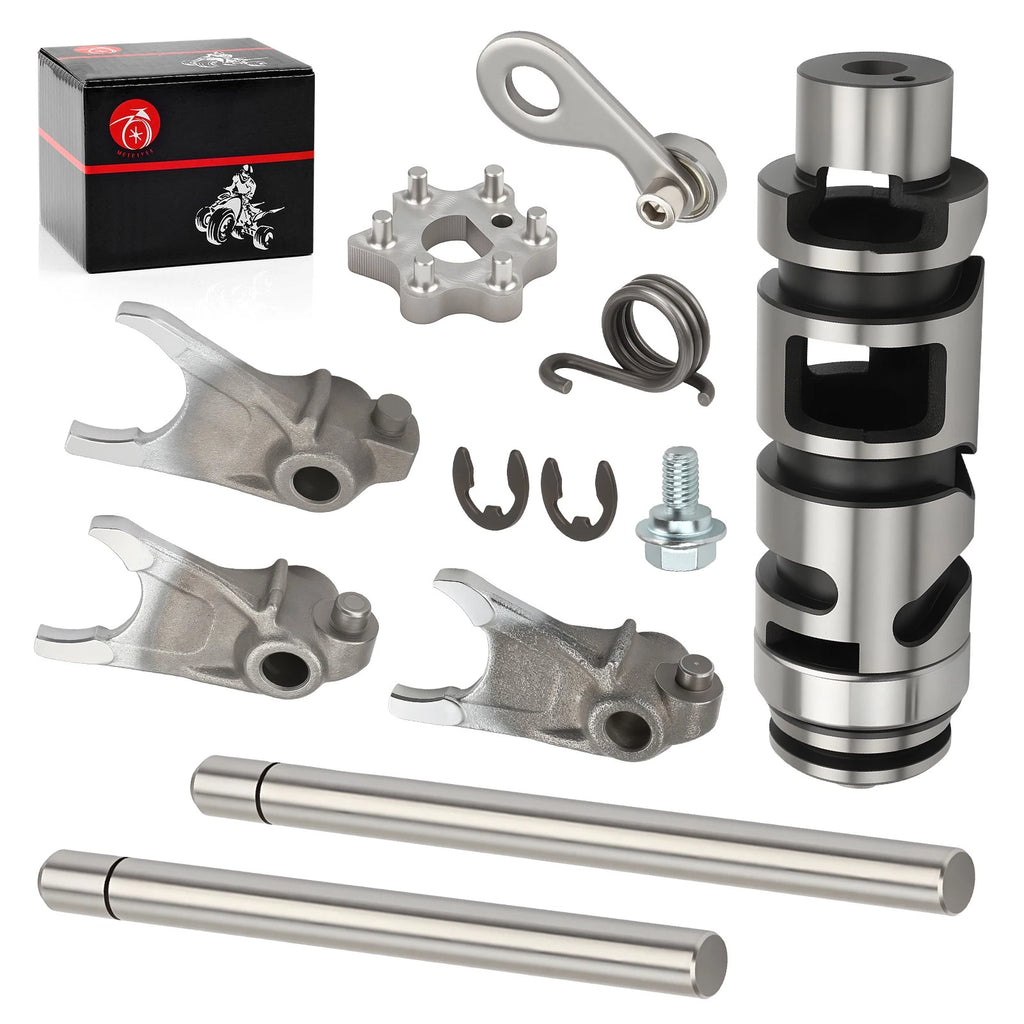 Transmission Shift Cam + Shift Fork Guide Bar Kit for Yamaha Banshee 350 (1987–2006)