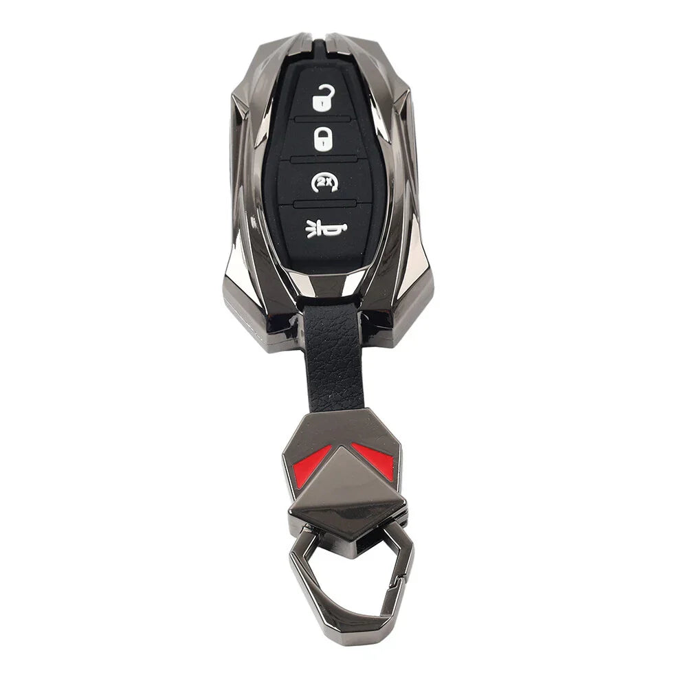 Black 4BTN Key Fob Cover for Dodge Ram 1500 (2019-2024)