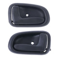 Door Handle Inner 2 x Grey for Toyota Corolla (1994–1999)