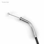 Throttle Cable for Honda VTX1800 (2002–2008) 17910-MCV-000, 17920-MCV-000 Black