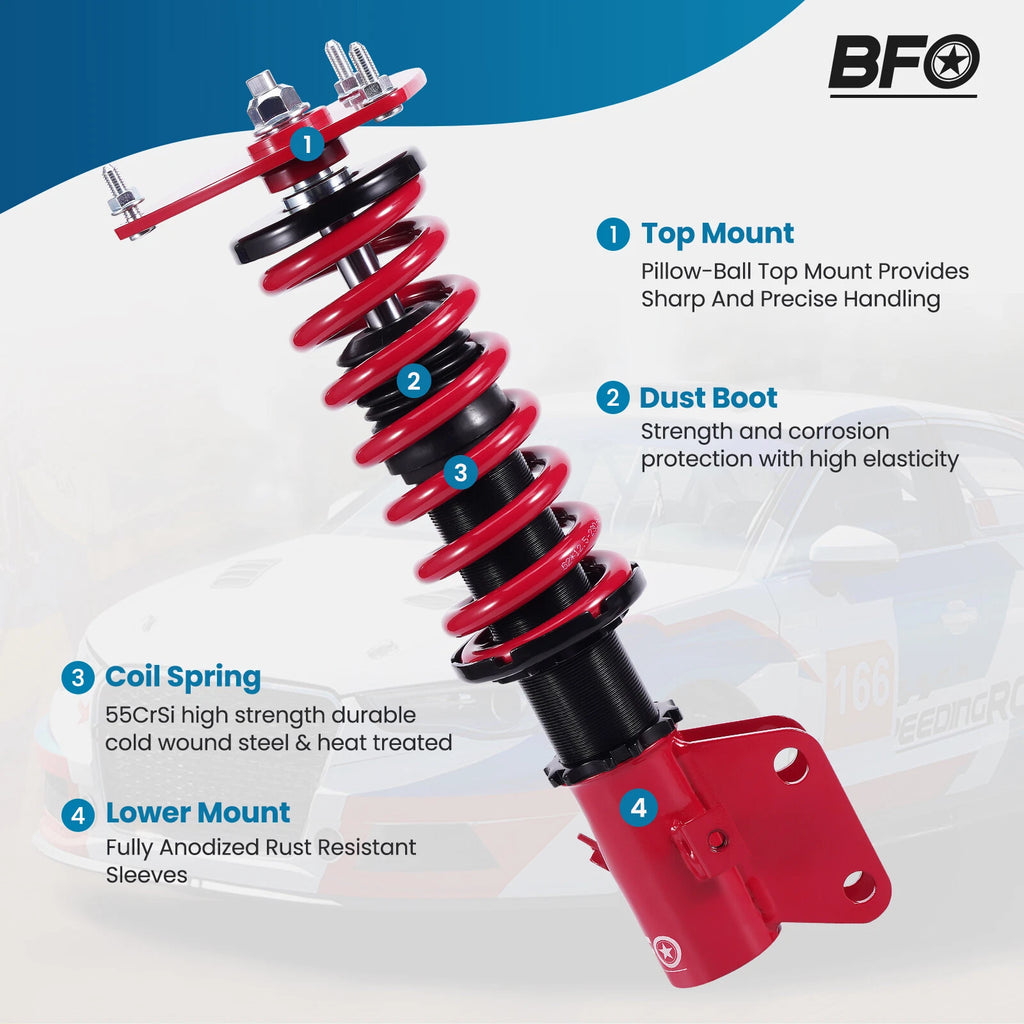 Coilovers Suspension Lowering Kit for Subaru Impreza (2008-2013)