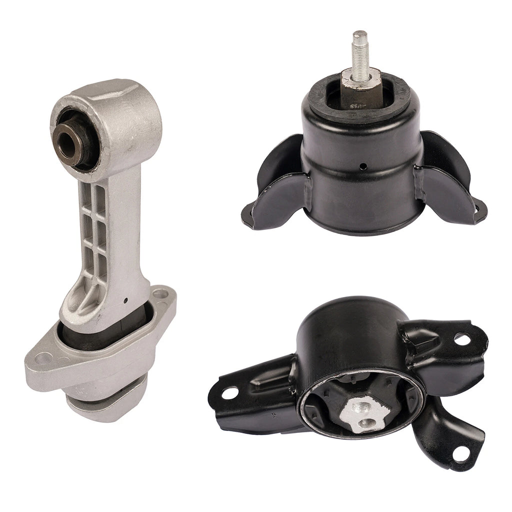 3X Engine Front Trans & Torque Strut Mount for Hyundai Elantra (2013-2016)