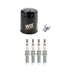 Wix Engine Oil Filter & NGK 6 Ruthenium HX Spark Plugs for Lexus LS500 (2018–2023)