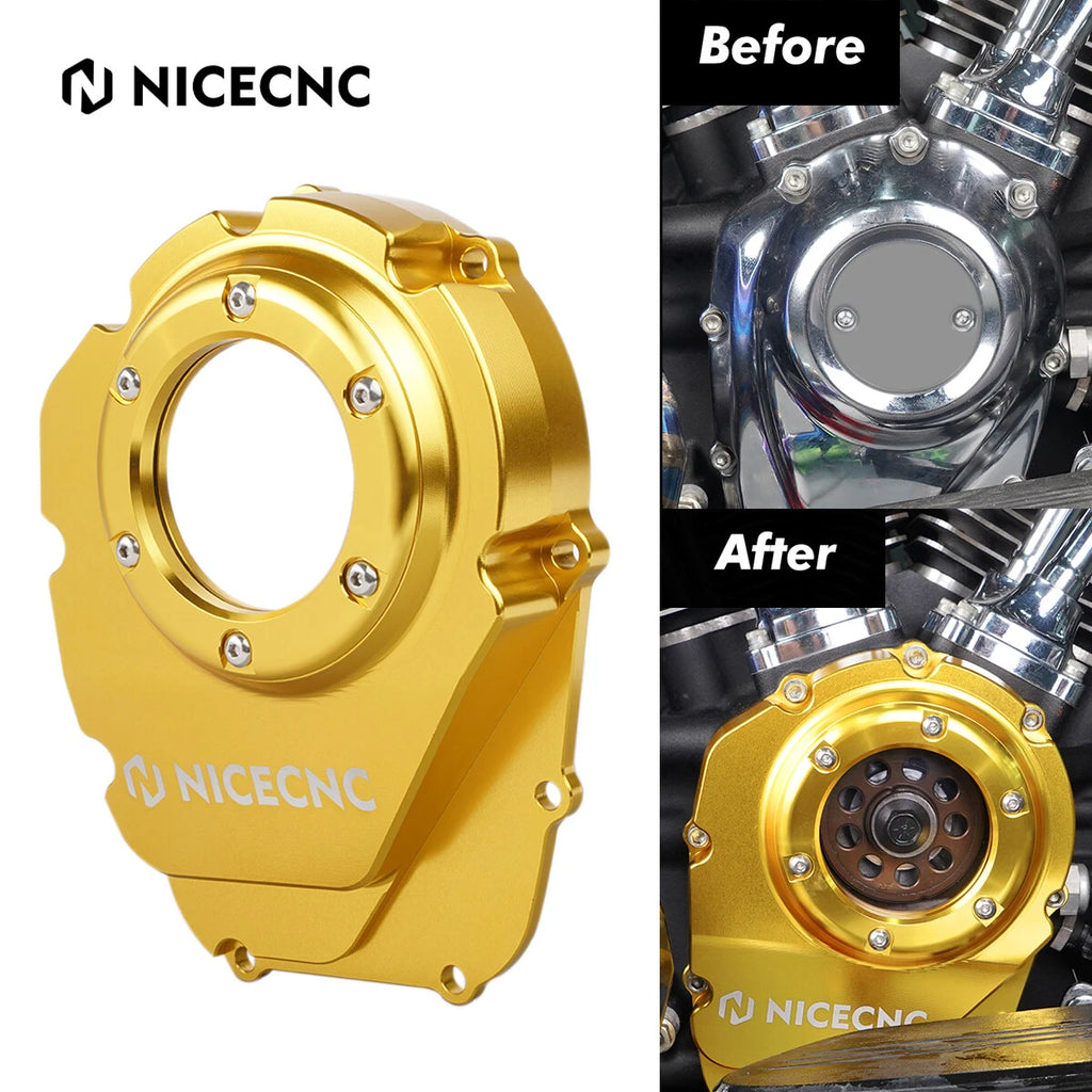 Clear Cam Cover Camshaft Case Saver for Harley M8 Road King FLHR/FLHRXS (2017–2022)