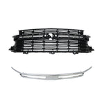 Front Grille & Moulding Trim Set for Chevy Tahoe Suburban (2021–2022)