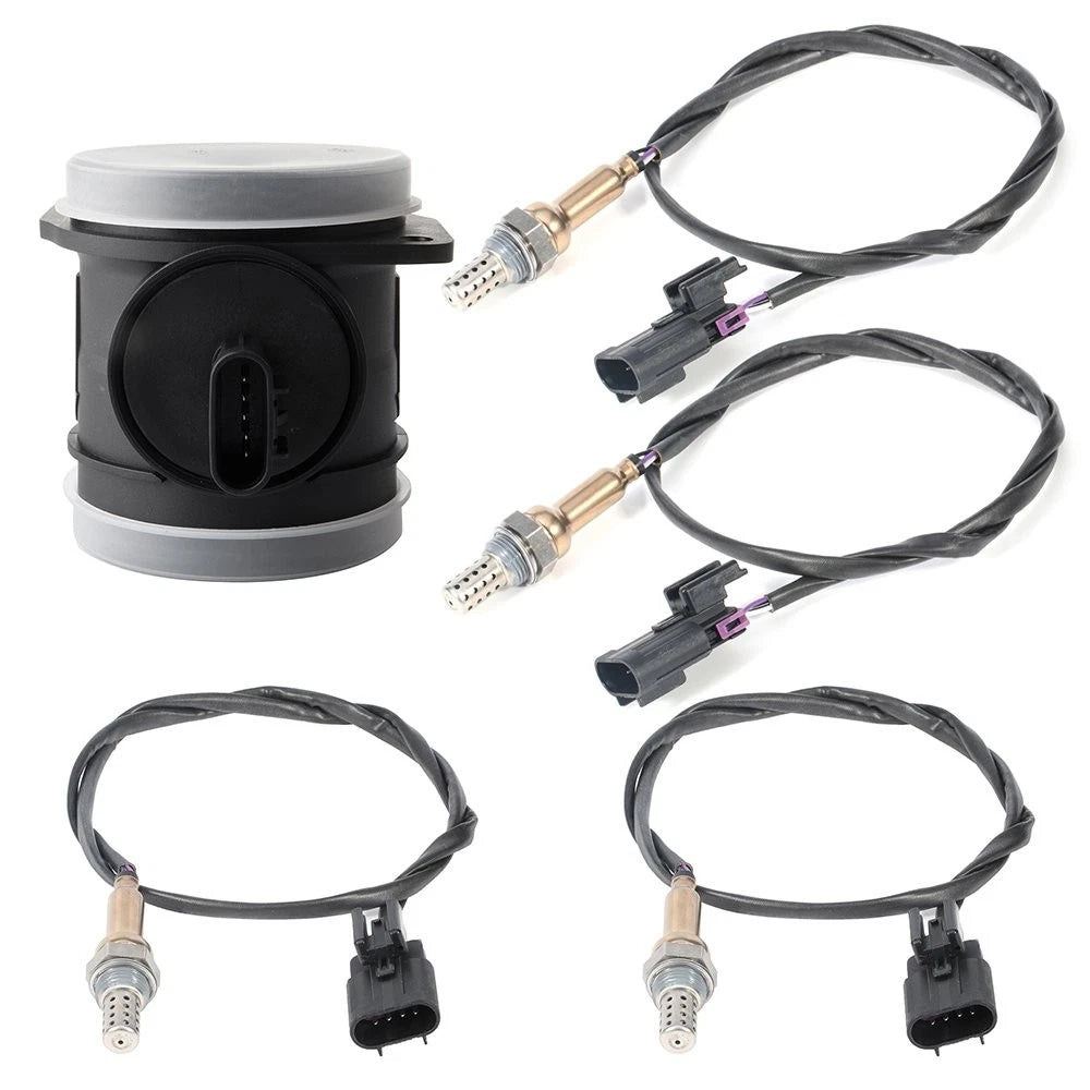 Mass Airflow Sensor & 4x Oxygen O2 Sensors for Hyundai Sonata (2009–2010)