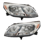 2X Headlight Assembly for Chevy Malibu (2013–2016) Halogen