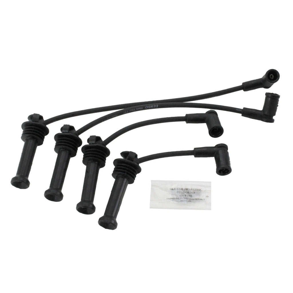 Set of 4 Ignition Spark Plug Wires for Ford Fiesta 1.6L L4 (2011–2015) Denso 671-4313
