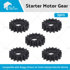 5X Starter Motor Gear for Briggs Motors (16 Tooth, 693059, 695708, 280104)